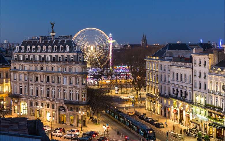 Place des Quinconces à Bordeaux