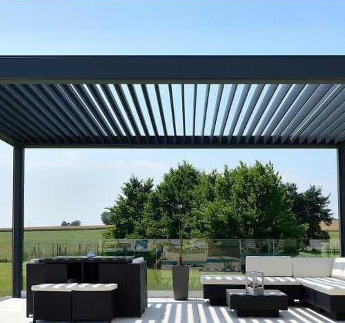 Pergola bioclimatique à bordeaux en gironde